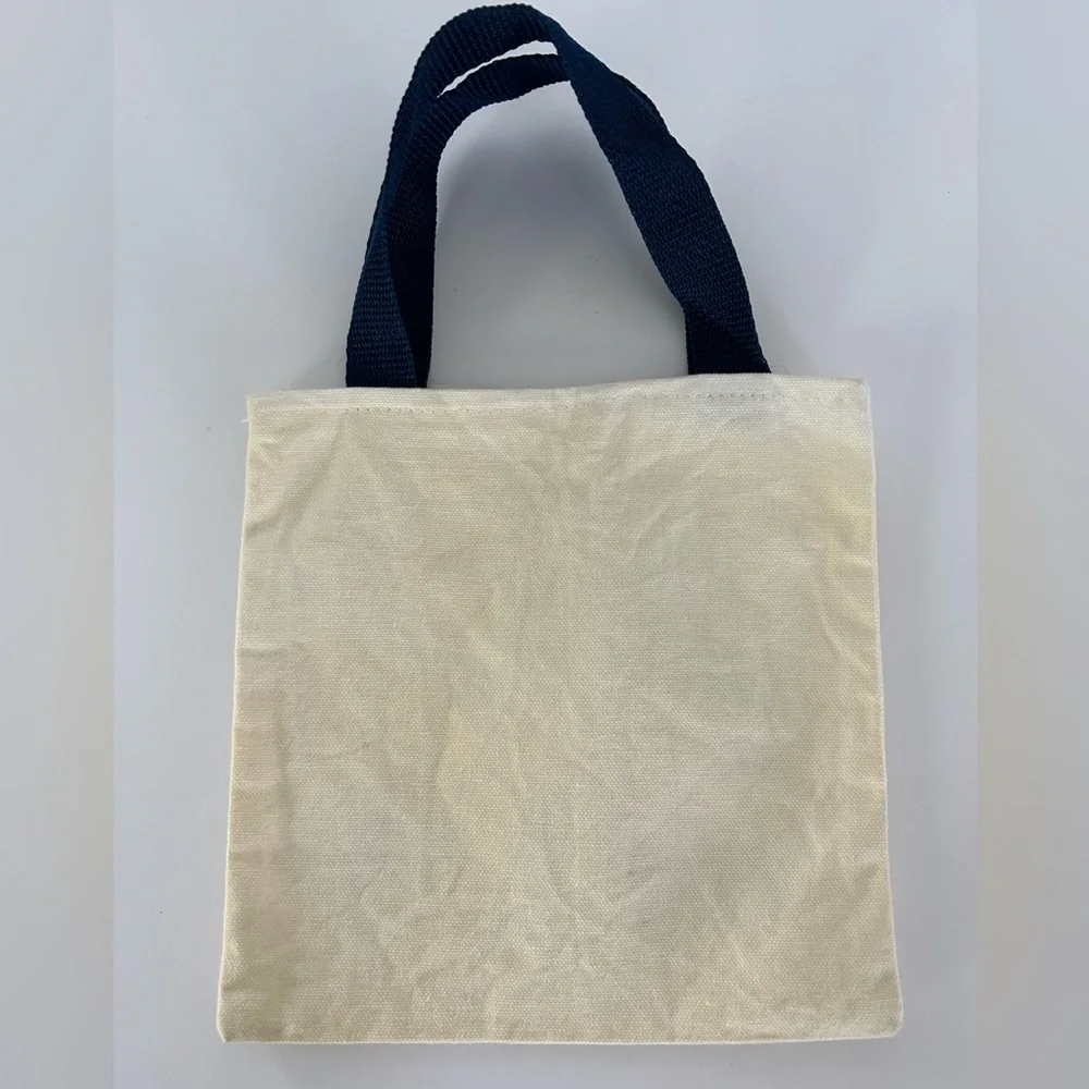 🦋 5/$25 - Vintage Costa Mini Canvas Cruise Small Tote Bag